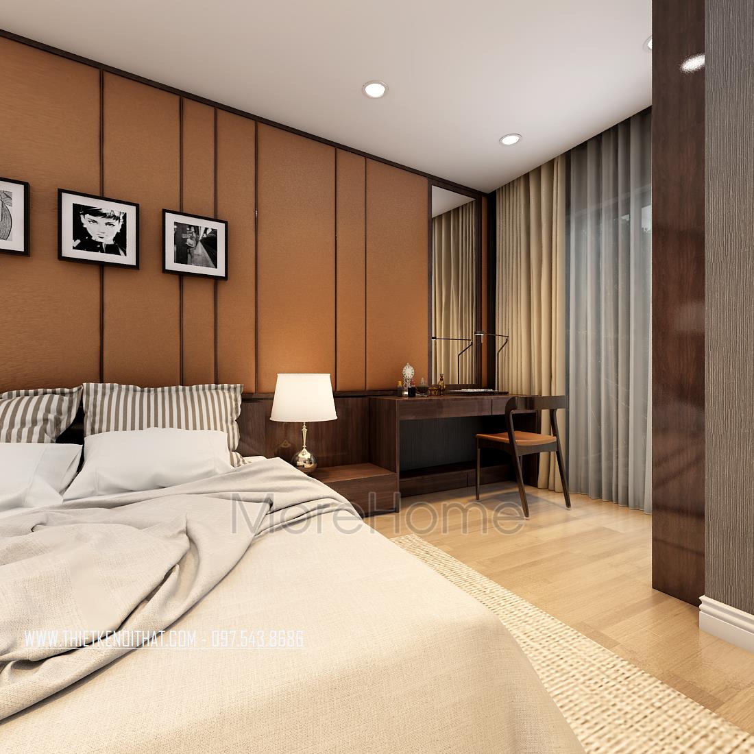 Thiết kế nội thất phòng ngủ khách sạn đẹp tại Hà Nội